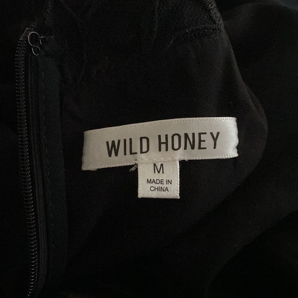 Wild Honey Black Romper - Picture 4 of 5